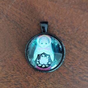 Ukranian Nesting Doll Pendant